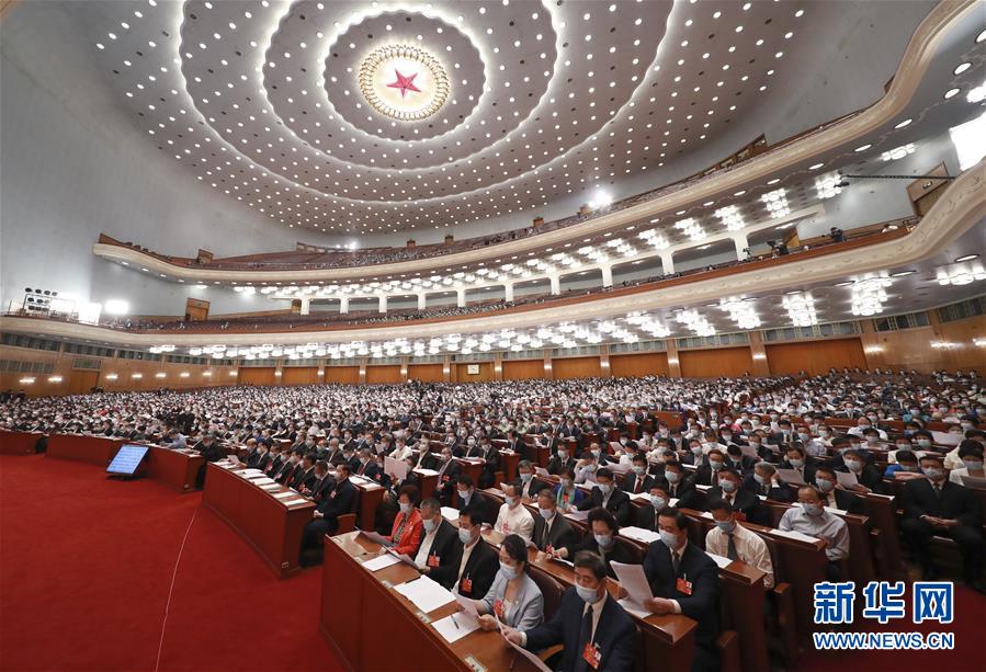 5月21日，中國人民政治協(xié)商會議第十三屆全國委員會第三次會議在北京人民大會堂開幕。 