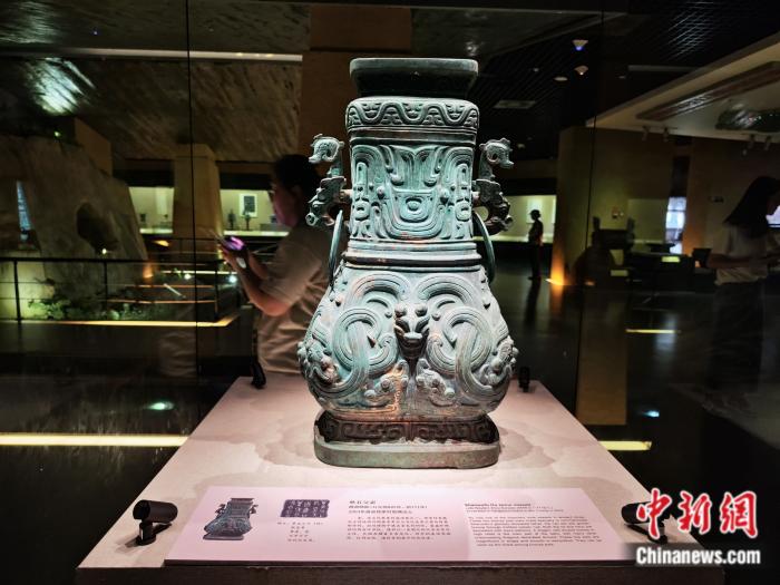 寶雞青銅器博物院展品。劉越 攝