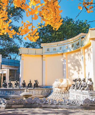 　圓明園展覽館外景。  　　圓明園管理處供圖