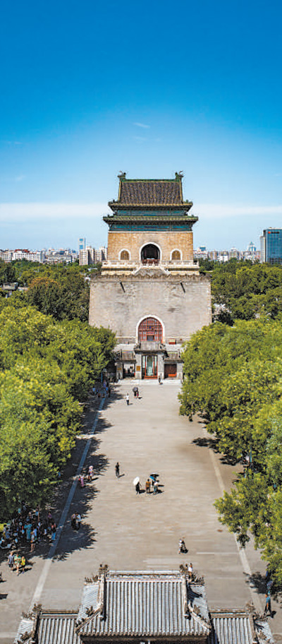 鐘樓外景。  　　國家文物局供圖
