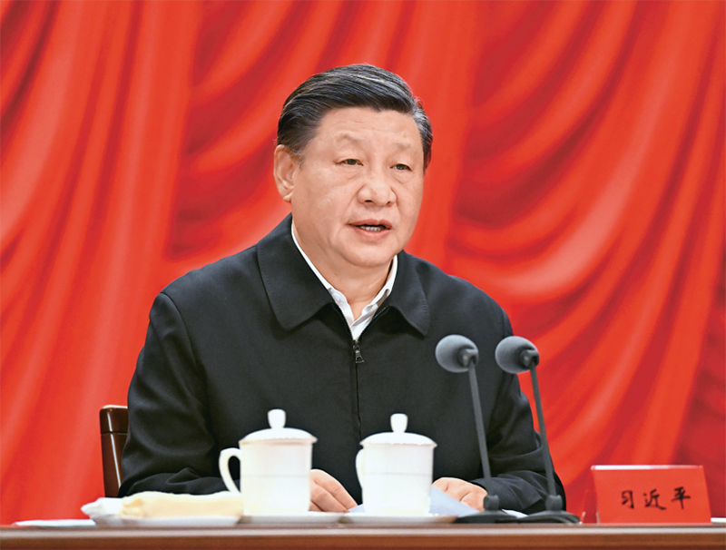 2023年2月7日，新進(jìn)中央委員會的委員、候補(bǔ)委員和省部級主要領(lǐng)導(dǎo)干部學(xué)習(xí)貫徹習(xí)近平新時(shí)代中國特色社會主義思想和黨的二十大精神研討班在中央黨校（國家行政學(xué)院）開班。中共中央總書記、國家主席、中央軍委主席習(xí)近平在開班式上發(fā)表重要講話。 新華社記者 李學(xué)仁/攝