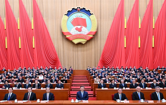 全國(guó)政協(xié)十四屆三次會(huì)議在京開幕 習(xí)近平等黨和國(guó)家領(lǐng)導(dǎo)人到會(huì)祝賀