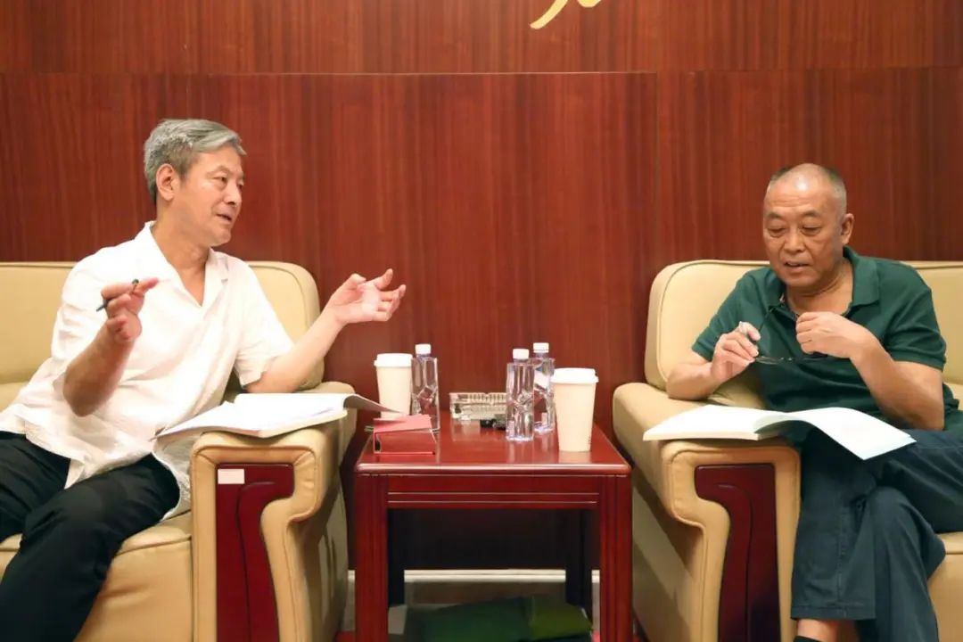 白濤《馬背長調(diào)——一個人的和聲》改稿現(xiàn)場