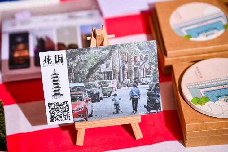 市集上的淮安文創(chuàng)品